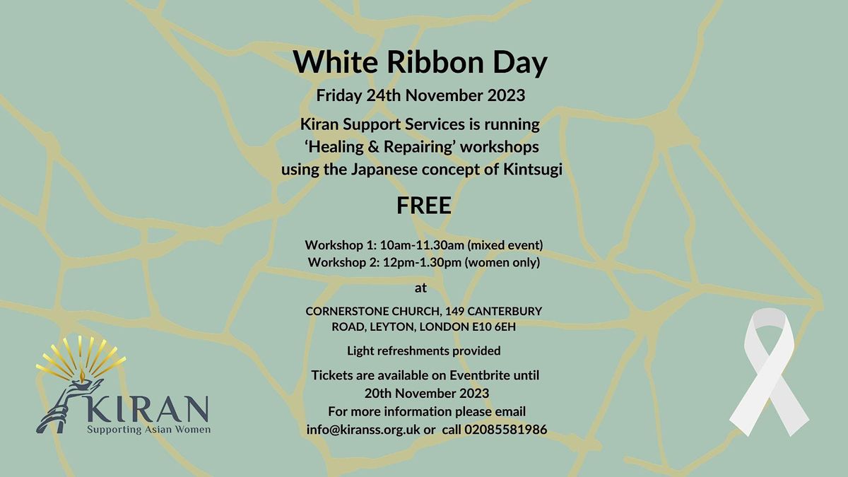 White Ribbon Day Healing & Repairing Workshop 2023 (mixed event ...