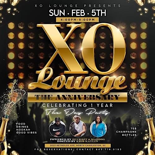 XO Lounge The Anniversary XO Lounge North Charleston 5 February xo-lounge-the-anniversary-xo-lounge-north-charleston-5-february