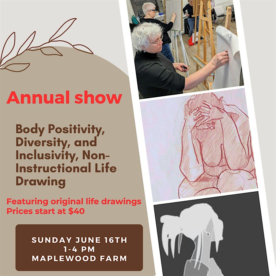 Body Positivity, Diversity and Inclusivity Life Drawing Annual Show ...