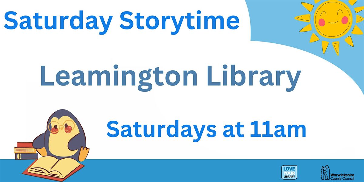 Saturday Storytime @ Leamington Library, Saturdays at 11 am | Event in Royal Leamington Spa | AllEvents