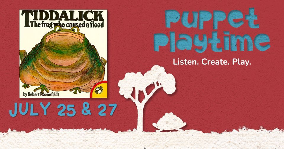 Puppet Playtime Tiddalick the Frog Who Caused a Flood, Spare Parts