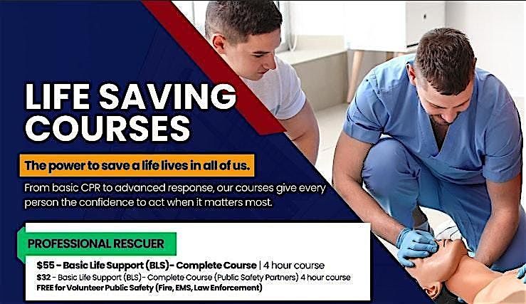 Basic Life Support + Stop the Bleed, 21 February | Event in Ottumwa | AllEvents