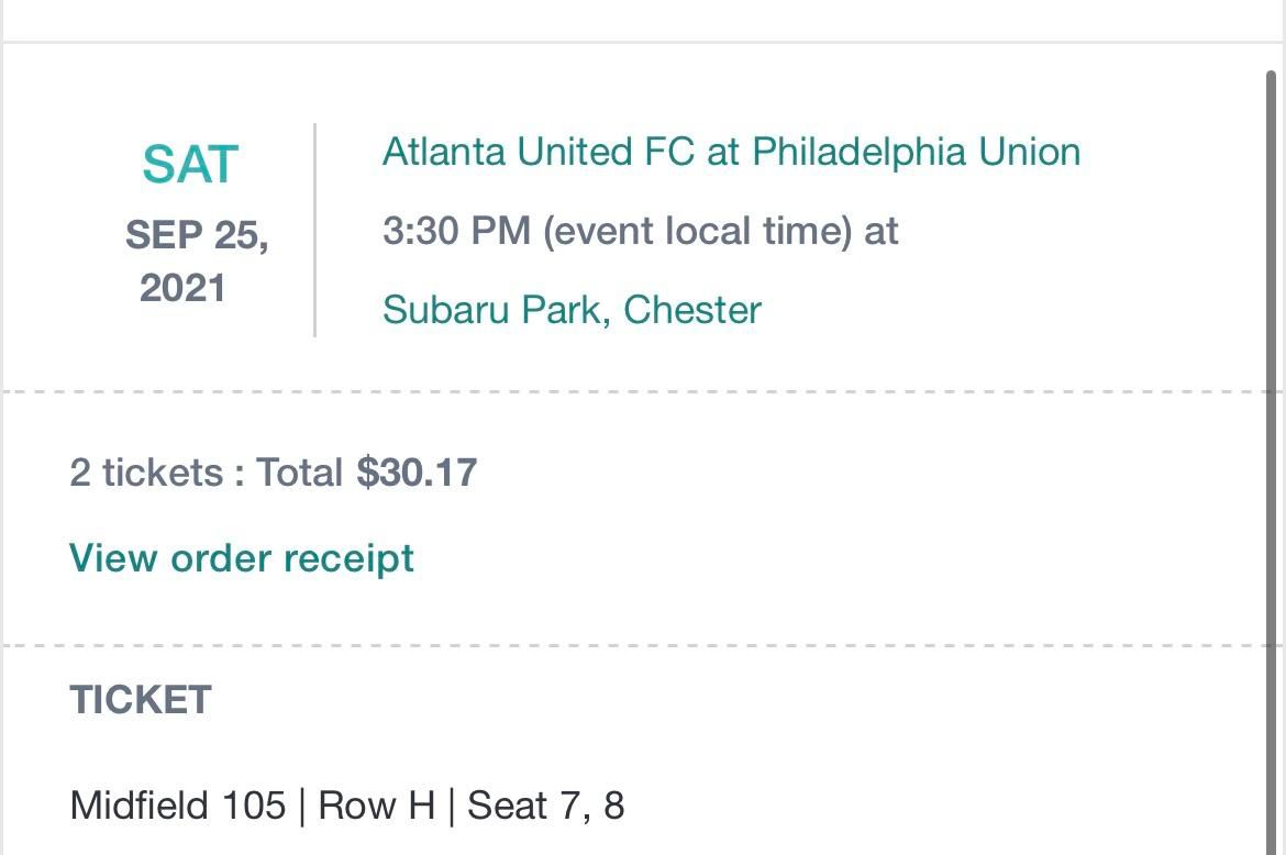 Philadelphia Union at Atlanta United at Mercedes-Benz Stadium, 17 May | Event in Atlanta | AllEvents