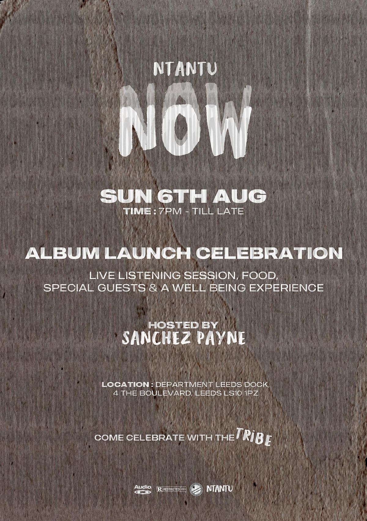 Ntantu - Now Album Launch Party