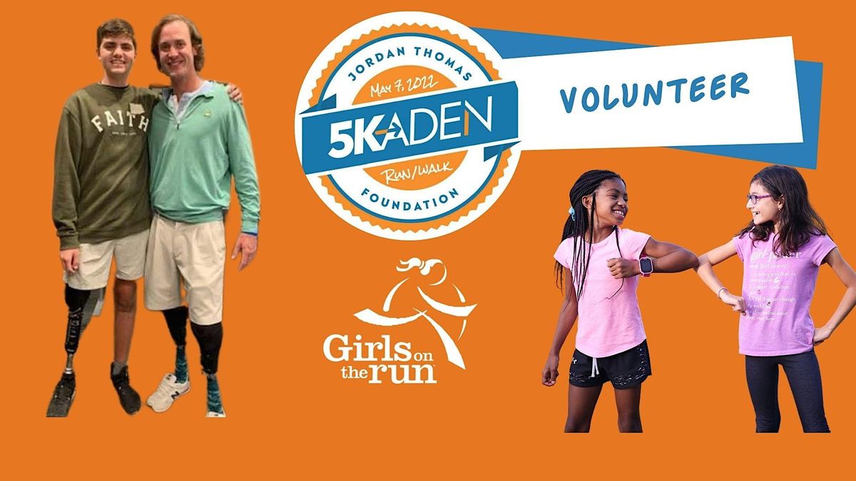 Volunteer for the 5KADEN Run/Walk + Girls on the Run 5k!, Strictly Running, Columbia, 29 April
