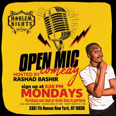 Harlem Nights Comedy Open Mic Show
