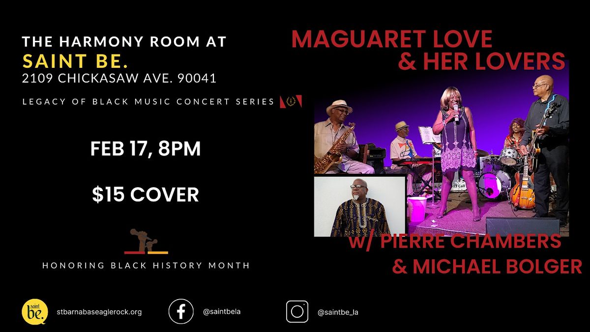 Marguaret Love & Her Lovers w/ Special Guests @ The Harmony Room, 2109 Chickasaw Ave, Los ...