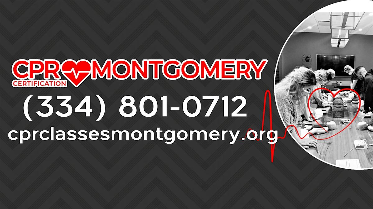AHA BLS CPR and AED Class in Montgomery | Event in Montgomery | AllEvents