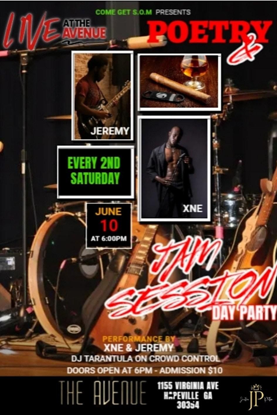 Come Get S.O.M. Presents Live at The Avenue, Poetry & Jam Session