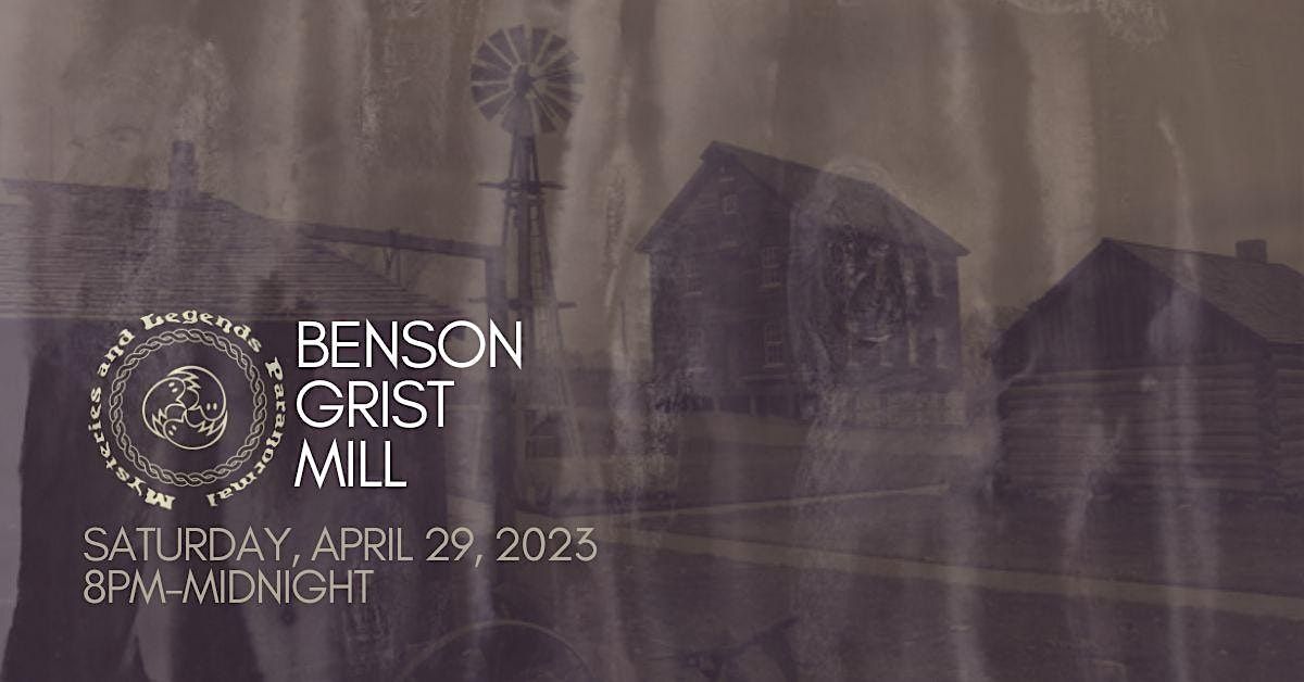 Benson Grist Mill Investigation, Benson Grist Mill, Stansbury Park