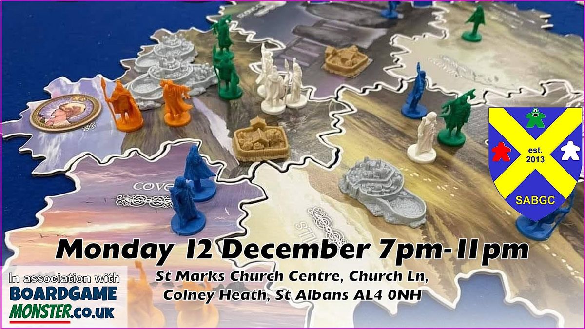 Monday Games for last minute inspiration..., St Mark's Church Centre,  Colney Heath, December 12 2022 | AllEvents.in