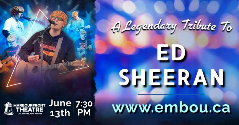SUMMERSIDE PEI Ed Sheeran Tribute, by Daniel East, Harbourfront