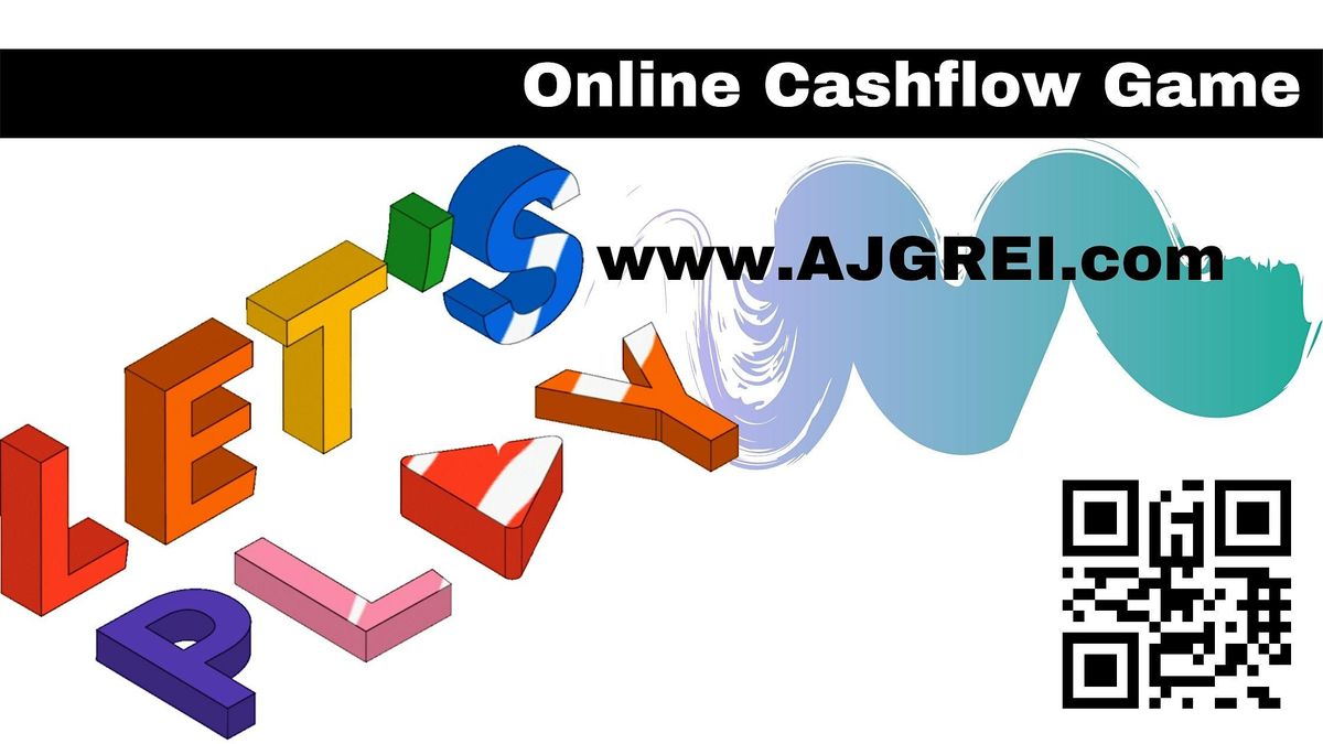 Cashflow Game Online, October 21 to January 19 Online Event