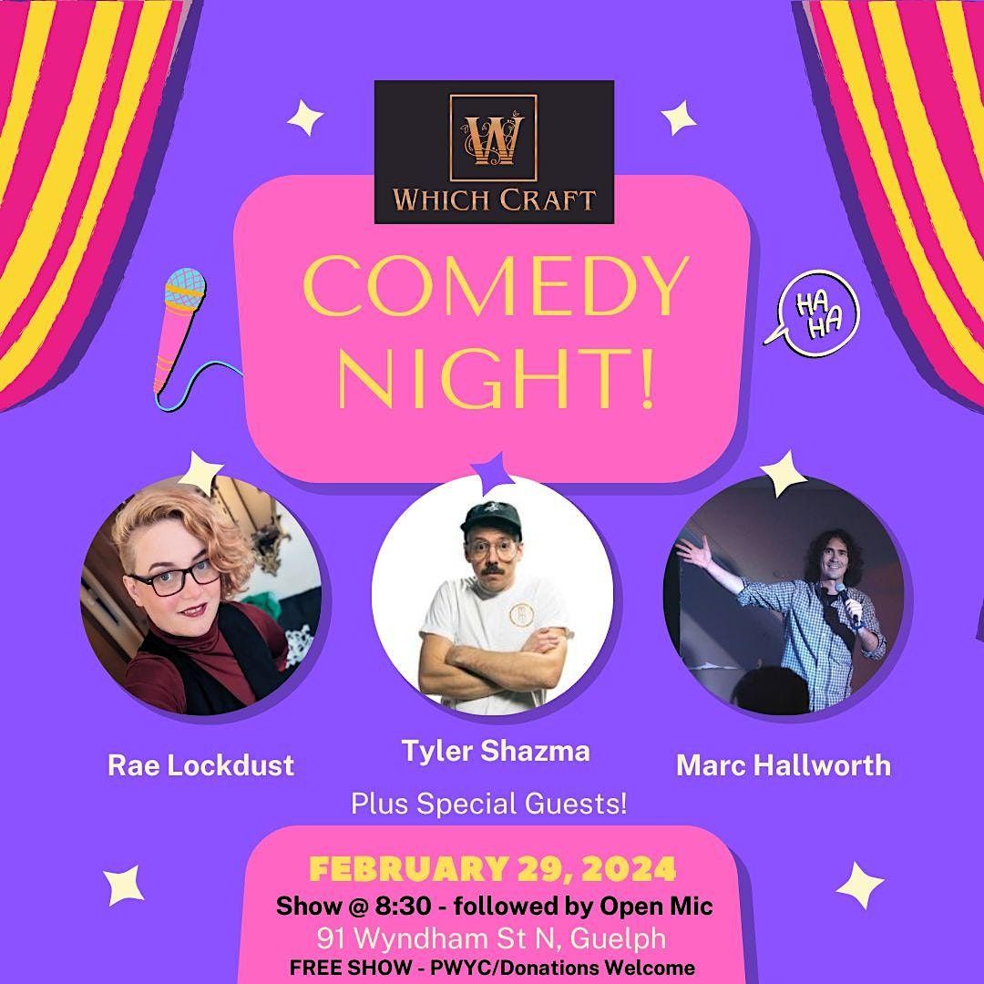 Which Craft Comedy Night! | Event in Guelph | AllEvents