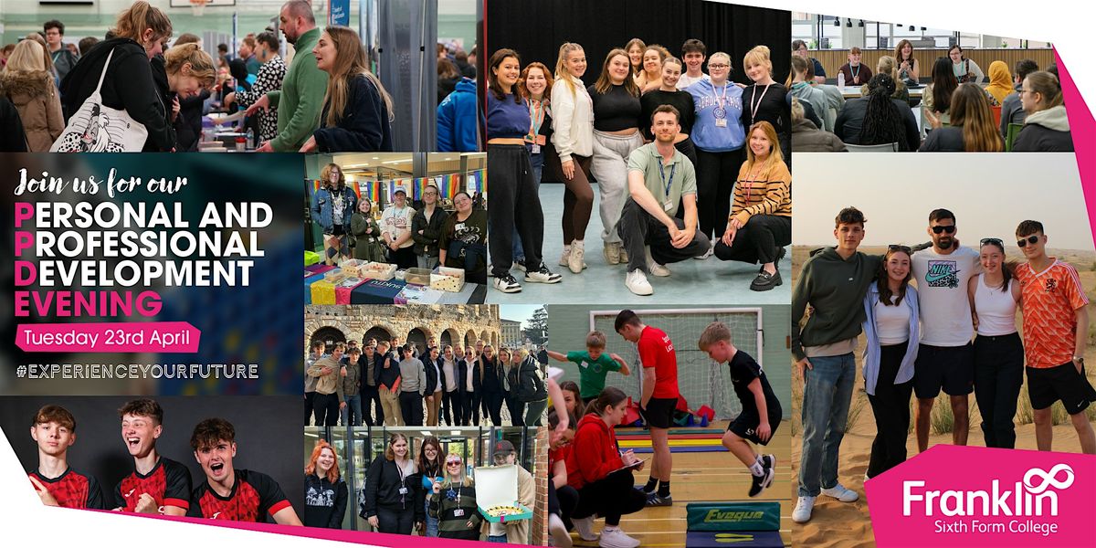 Personal and Professional Development Evening, Franklin Sixth Form College, Grimsby, 23 April 2024 | AllEvents.in Personal and Professional Development Evening, Franklin Sixth Form College, Grimsby, 23 April 2024 | AllEvents.in