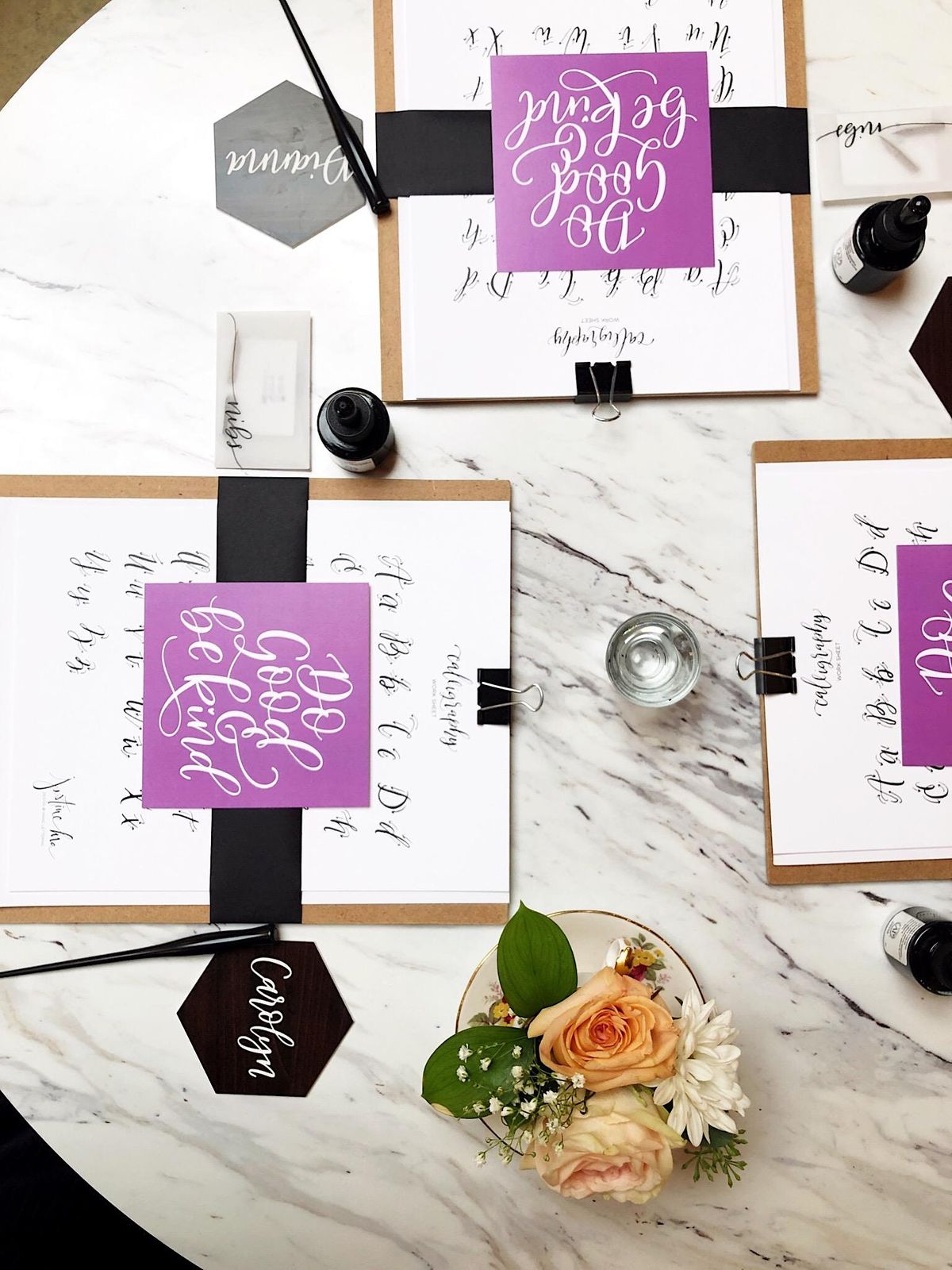 Justine Ma Beginners Calligraphy // Christmas Edition, The