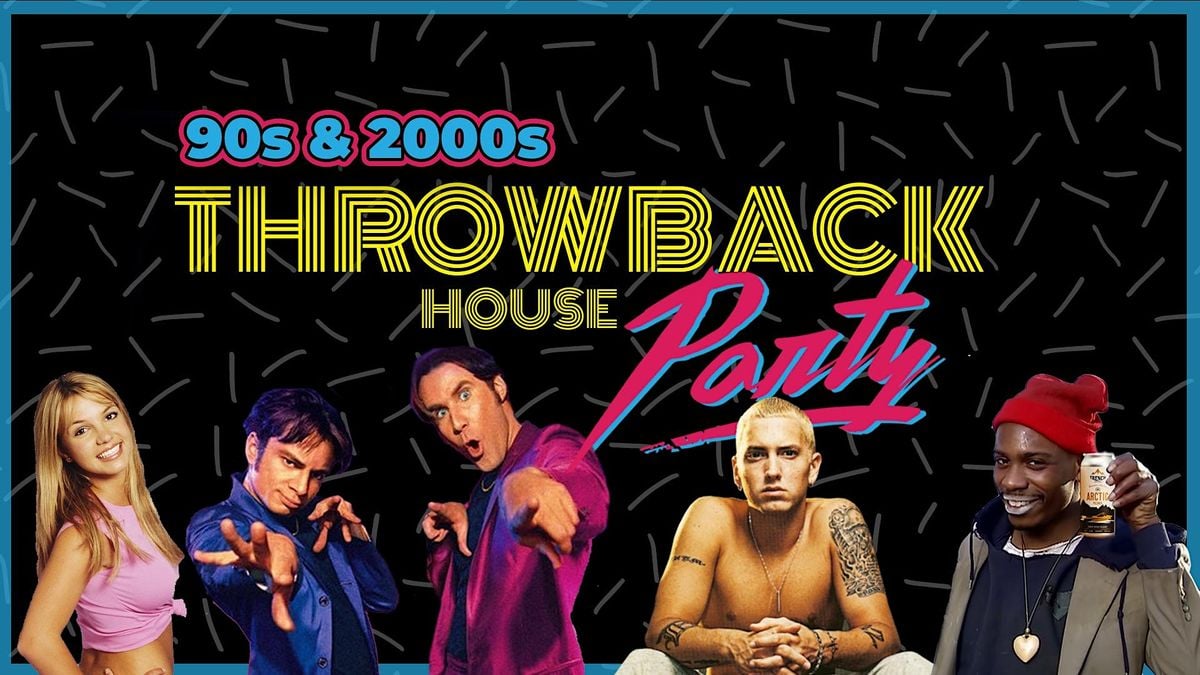 90s & 2000s Throwback House Party!, Trench Brewing & Distilling, Prince 28 April to 29 April