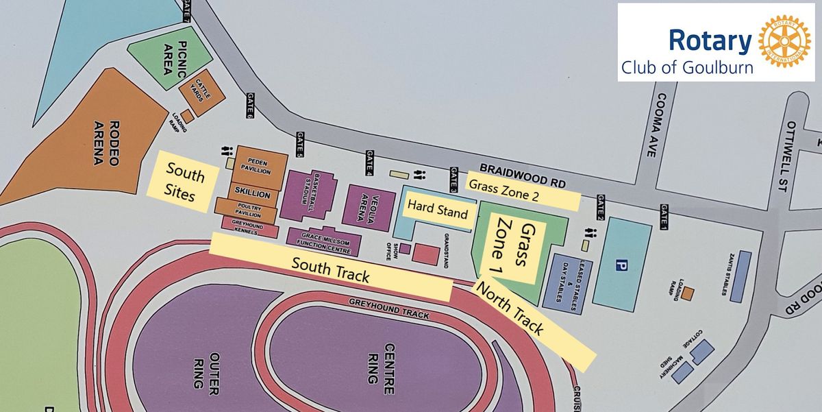 The 33rd Goulburn Rotary Swap Meet1st 2nd April 2023, Goulburn Recreation Area, Veolia Arena