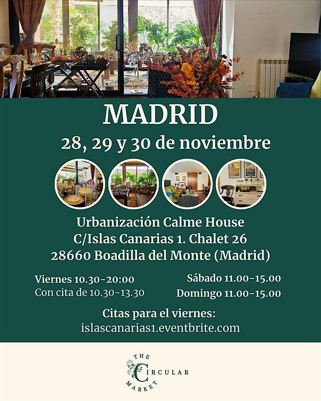 Mercadillo The Circular Market C/Islas Canarias 1, 28 November | Event in Boadilla del Monte | AllEvents