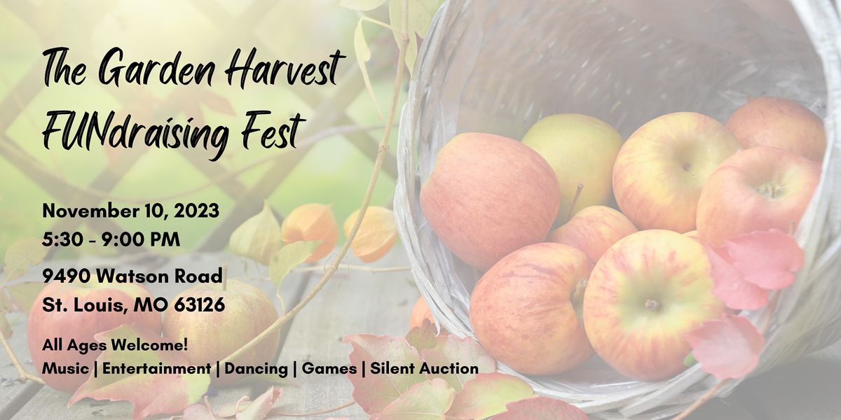 The Garden Harvest FUNdraising Fest, Woodard Cleaning and Restoration