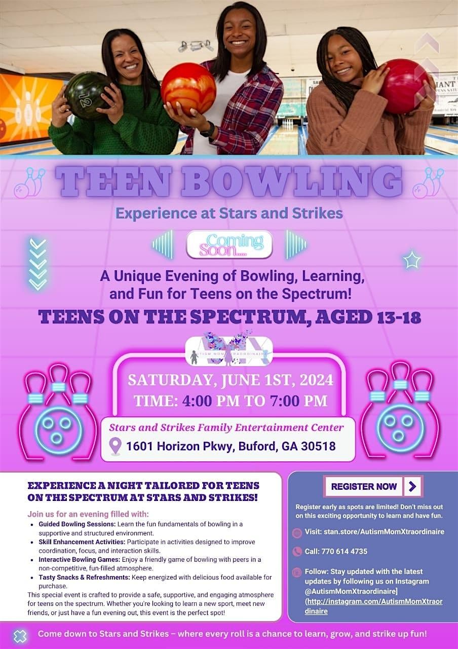 Roll & Learn Teen Bowling Experience at Stars and Strikes, Stars and
