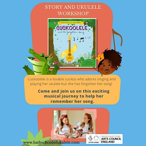 CUCKOOLELE AND THE SONG Ukulele and story Fox & Kit Cafe, Bath, February 11