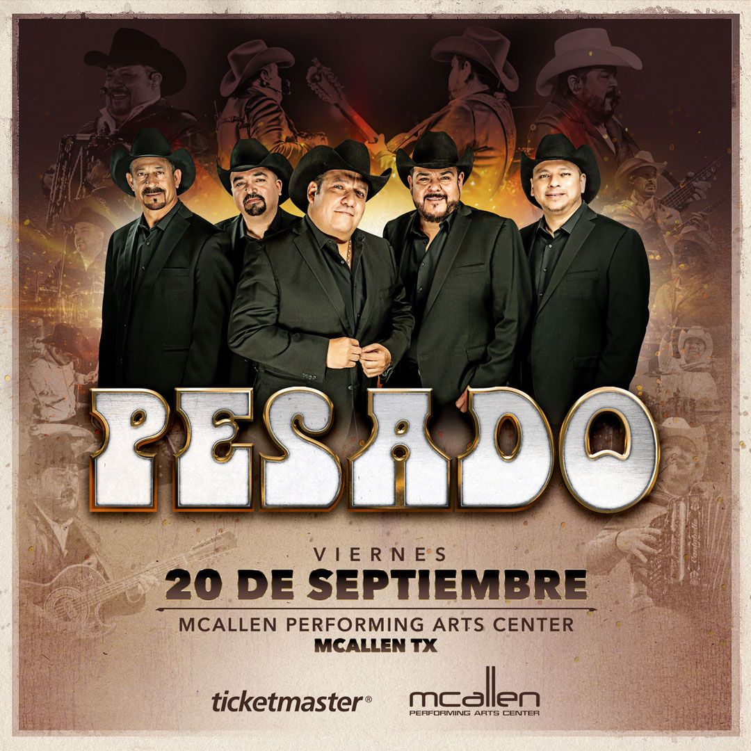 Pesado at Houston Arena Theatre, 17 May | Event in Houston | AllEvents