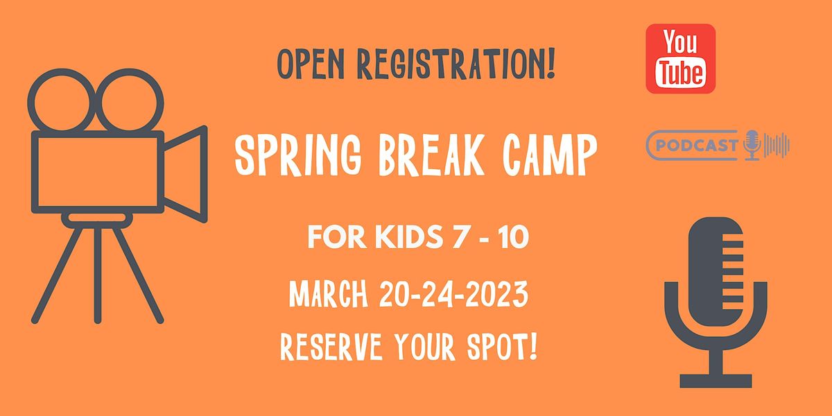 SPRING BREAK CAMP FOR KIDS MARCH 20TH24TH, Take One Acting Studio