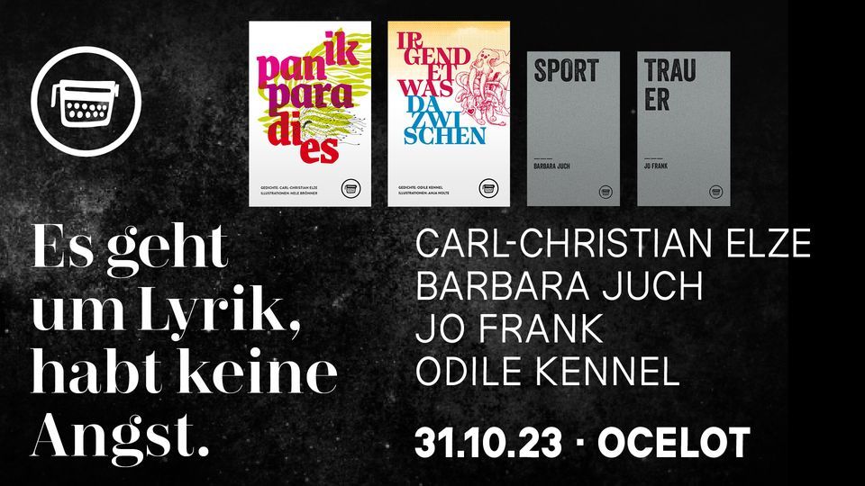 4 x Premiere - Jahresprogramm Verlagshaus Berlin, „ocelot, not just