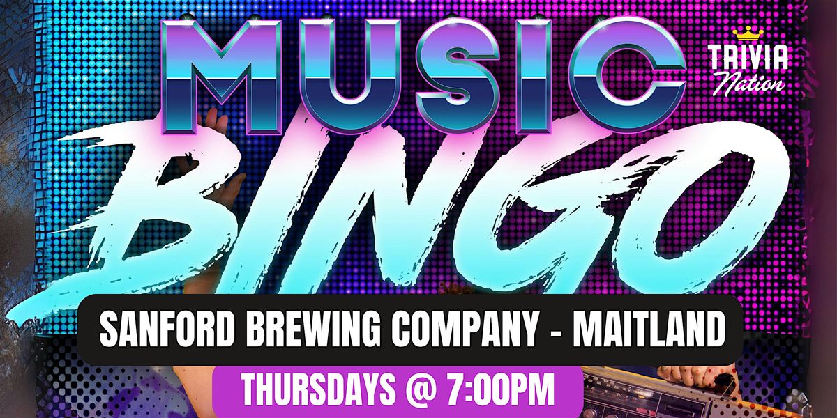 Music Bingo at  Sanford Brewing Company - Maitland - $100 in prizes!! | Event in Sanford | AllEvents