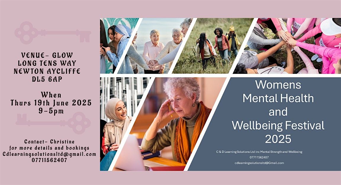 Women's Mental Health and Wellbeing Festival, 19 June | Event in Newton Aycliffe | AllEvents