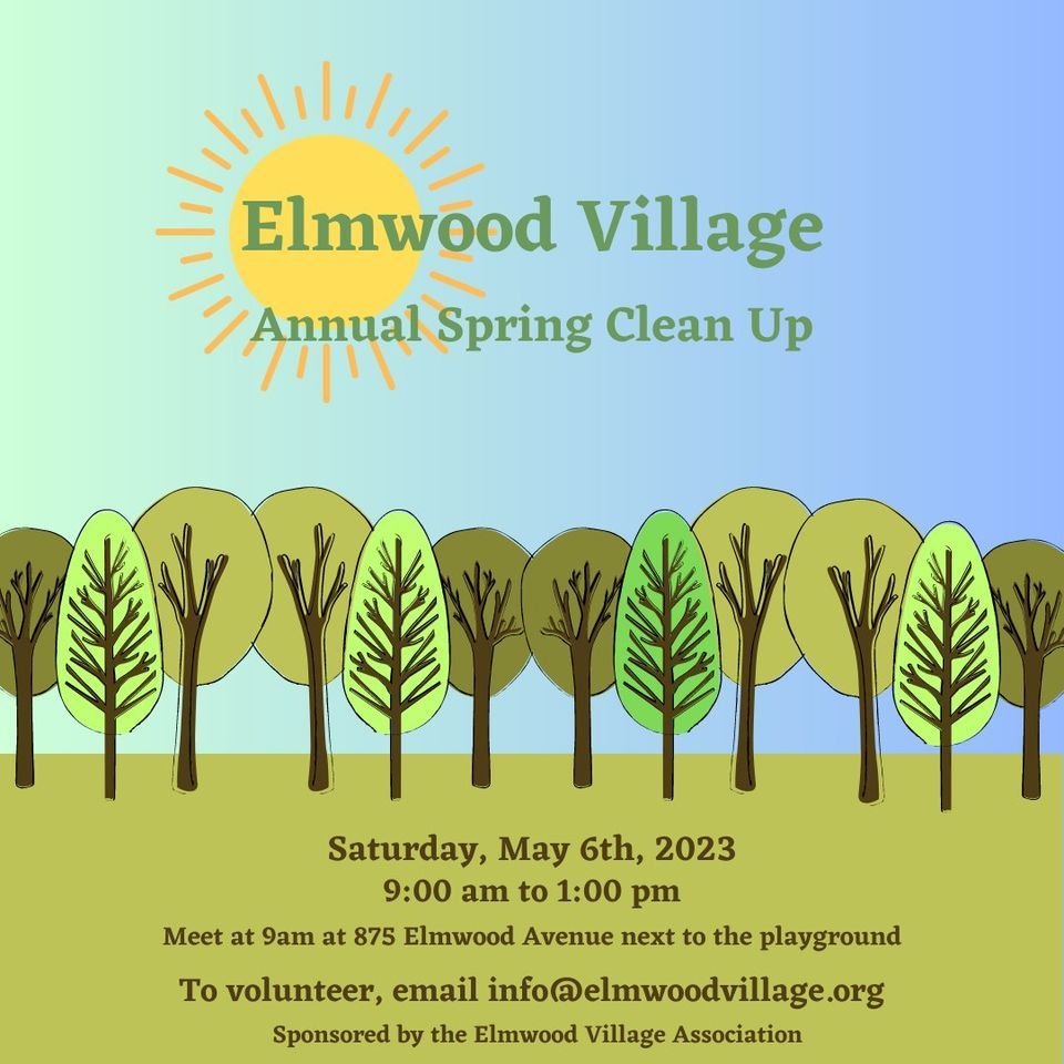 Elmwood Village Annual Spring Clean Up, Elmwood Village, Buffalo, 6 May