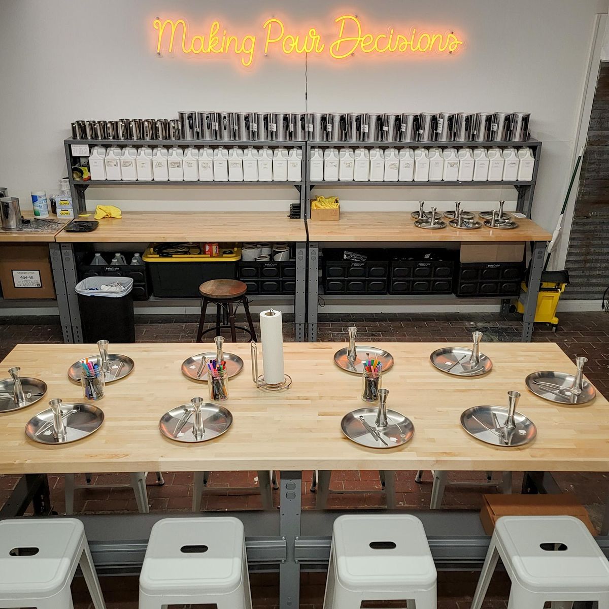 Pour Your Own Candle, Mellwood Art Center, Louisville, 2 September 2023