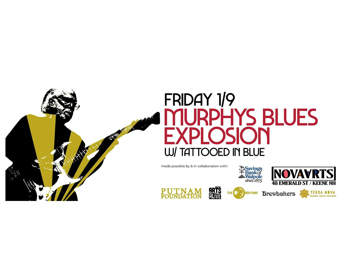 Murphys Blues Explosion w/ Tattooed in Blue, 9 January | Event in Keene | AllEvents