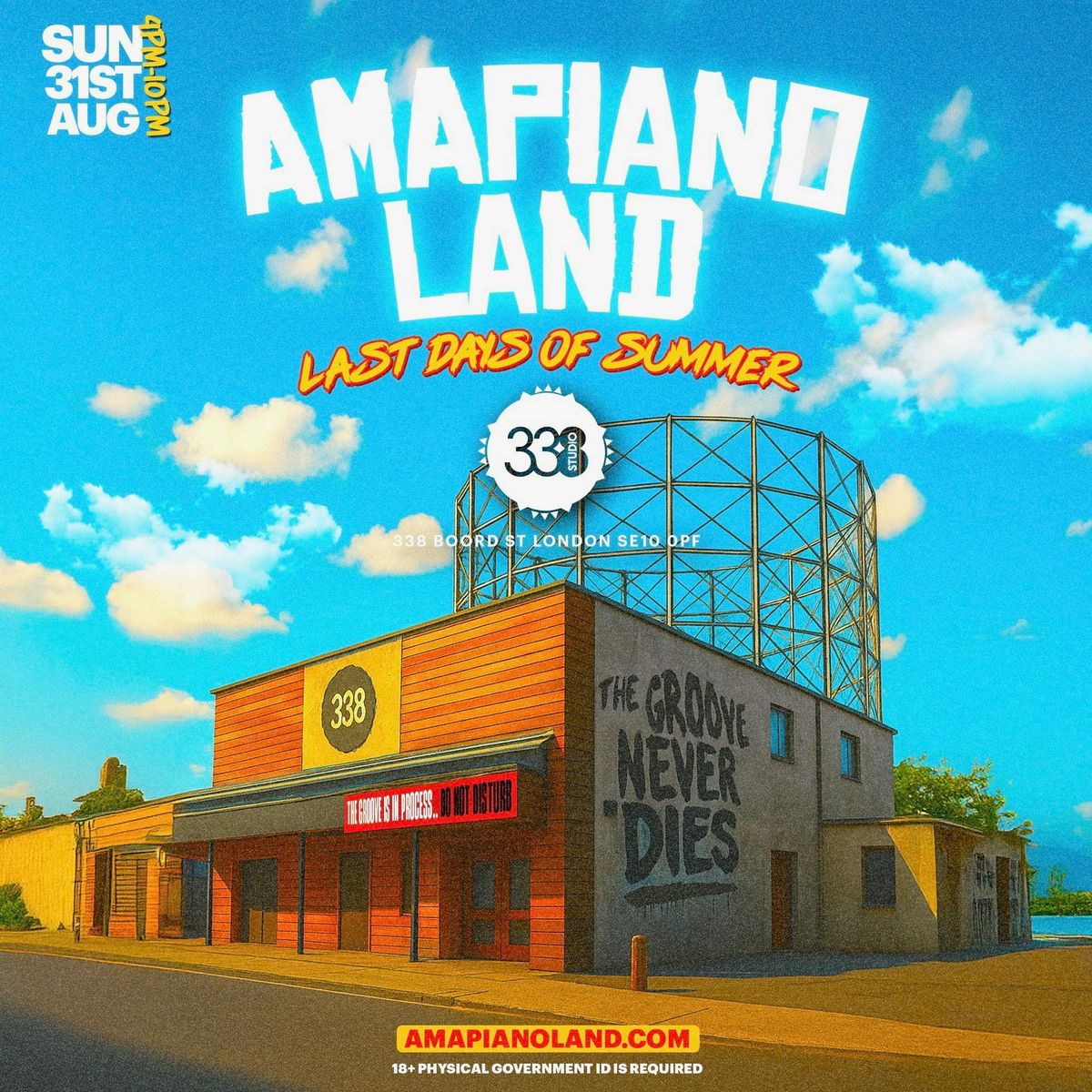 AMAPIANOLAND - London's #1 Amapiano &amp; Afrobeats Summer Closing Day Festival, 31 August | Event in Barking