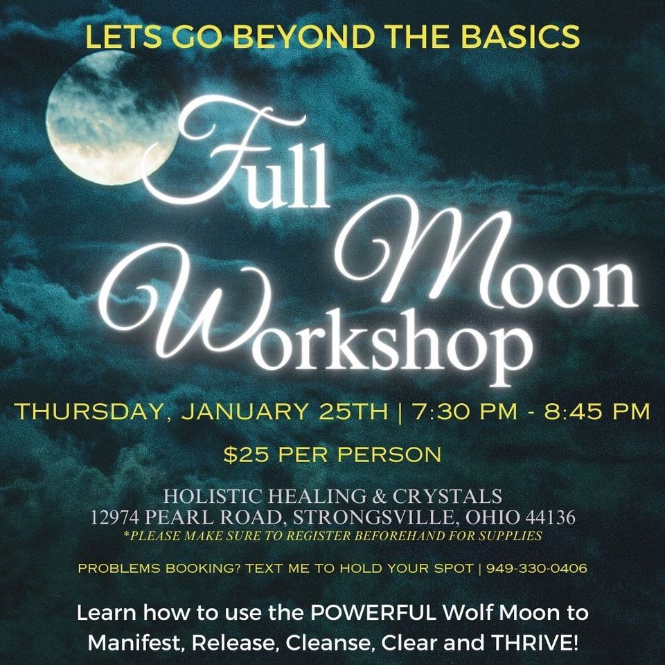 Full Moon How to Benefit from the POWERFUL Wolf Moon, 12974