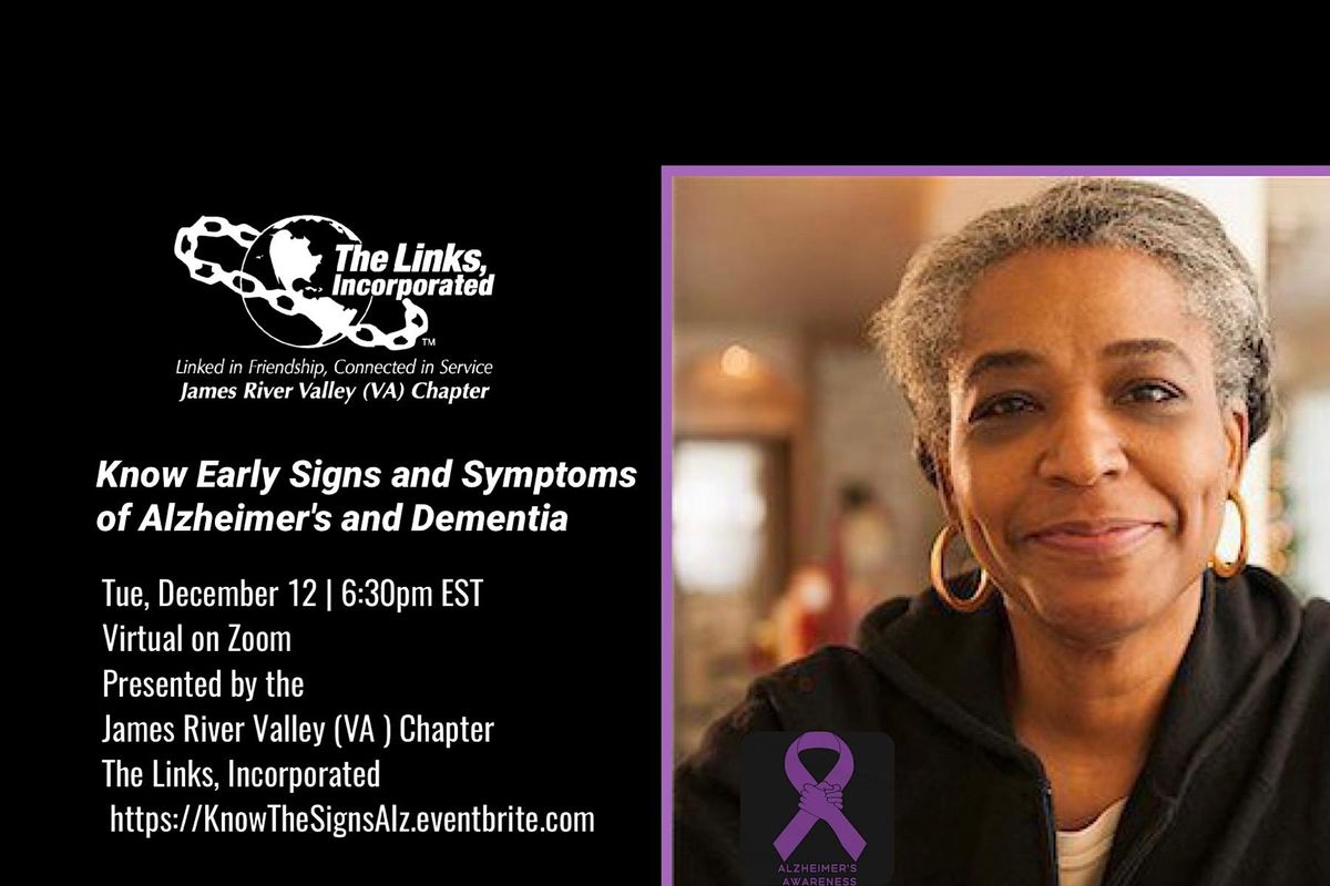 Know Early Signs and Symptoms of Alzheimers and Dementia, December 12 ...