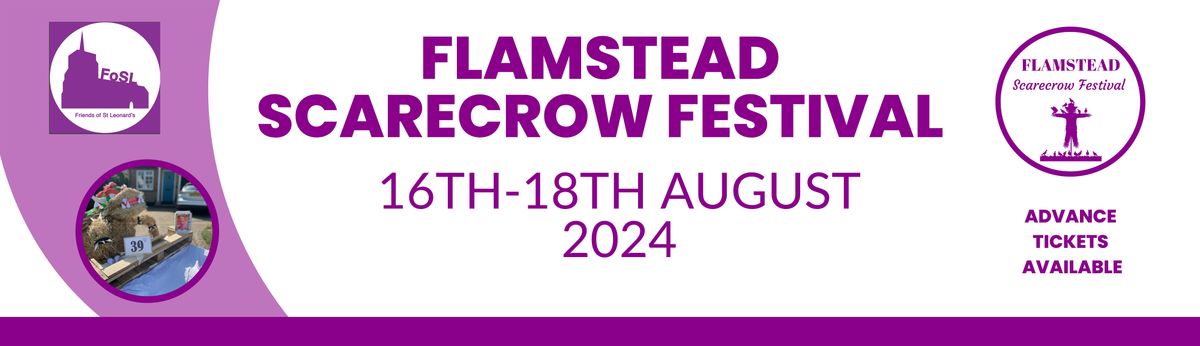 Flamstead Scarecrow Festival 2024, Flamstead Village, 16 August to 18 ...