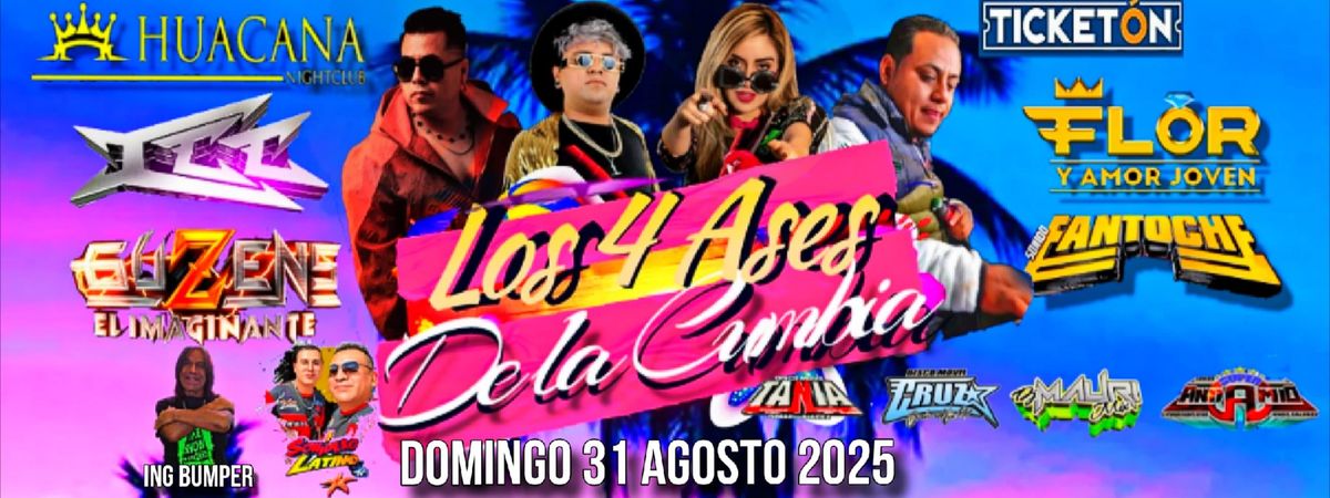 ICC, GUZENS, FANTOCHE, FLOR & MAS  in Tracy, 31 August | Event in Tracy | AllEvents