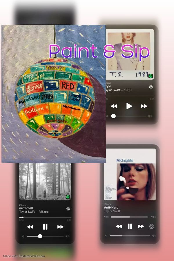 TAYLOR SWIFT Paint & Sip at Harveys Garden, Harvey's Garden, Syracuse