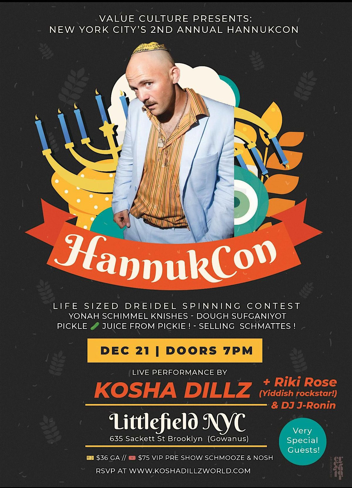 2nd Annual HannukCon, 21 December | Event in Brooklyn | AllEvents