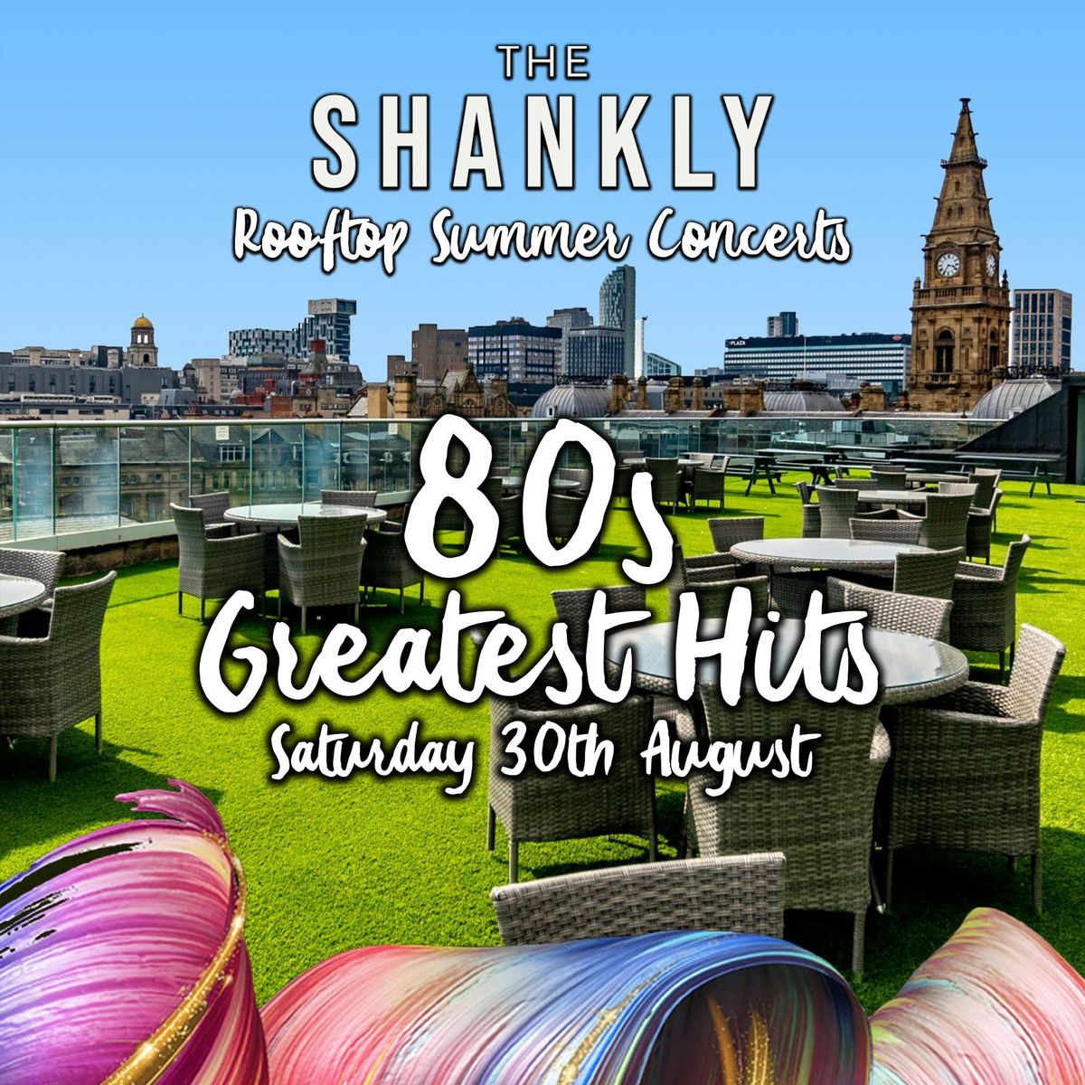 80s Greatest Hits - The Shankly Rooftop Summer Party, 30 August | Event in Liverpool | AllEvents