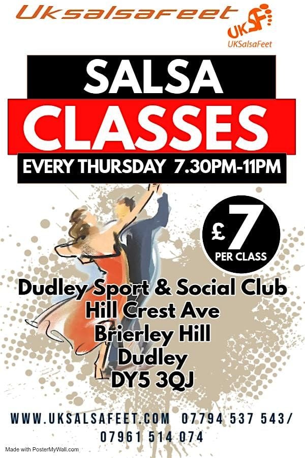 Beginners Salsa Classes Dudley | Event in Brierley Hill | AllEvents