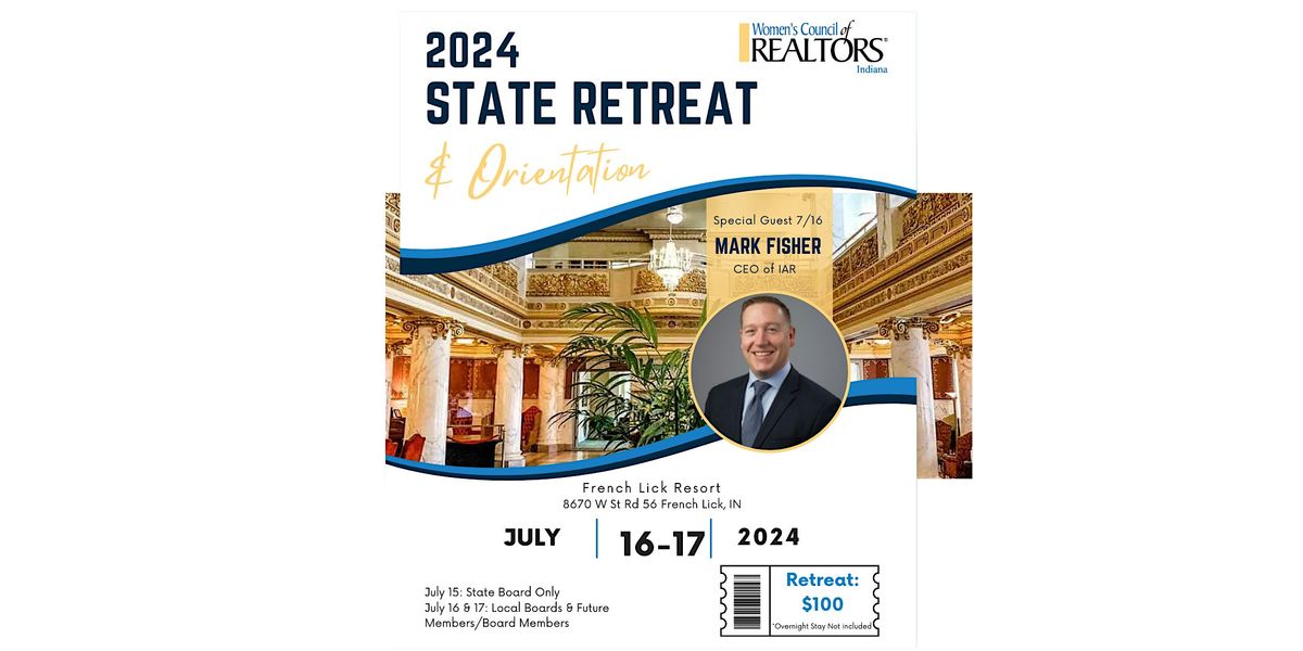 2024 womens council of realtors indiana state retreat orientation