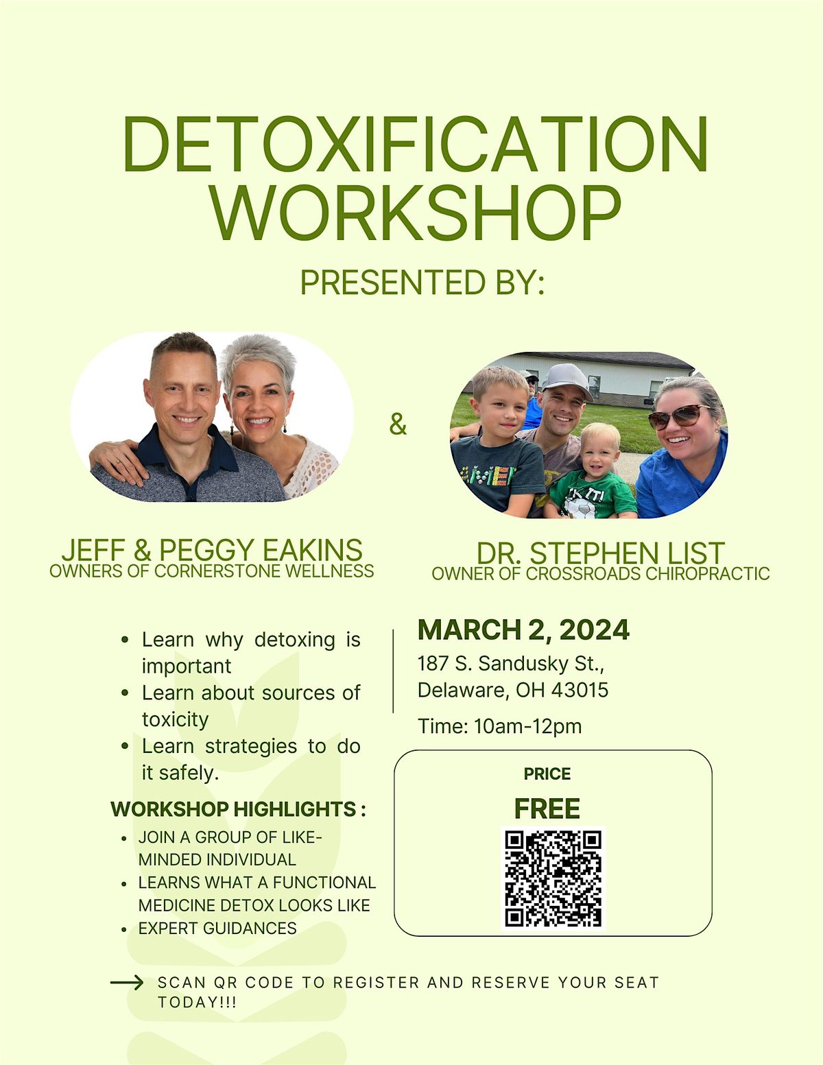 Revitalize & Thrive A Detox Journey, 187 South Sandusky Street