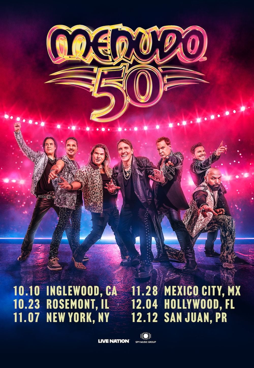 Menuudo Menudo, Rosemont Theatre, 23 October 2026 | AllEvents