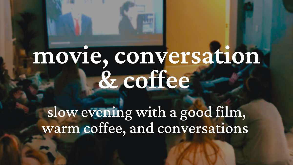 Movie, Conversation &amp; Coffee, 14 December | Event in Bangalore | AllEvents