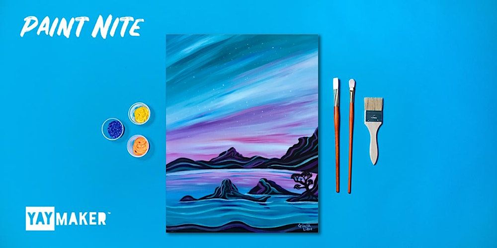 Paint Nite The Original Paint and Sip Party, Cat & Fiddle Sports Bar & Restaurant, Port