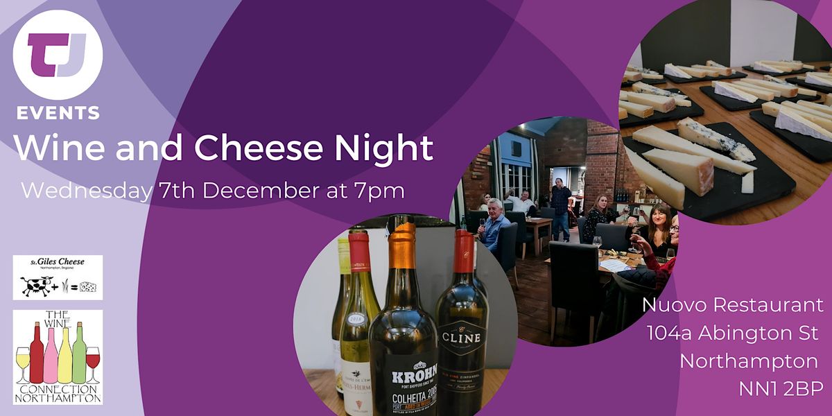 Wine and Cheese Night 7th December 2022, Nuovo Restaurant, Northampton, December 7 2022