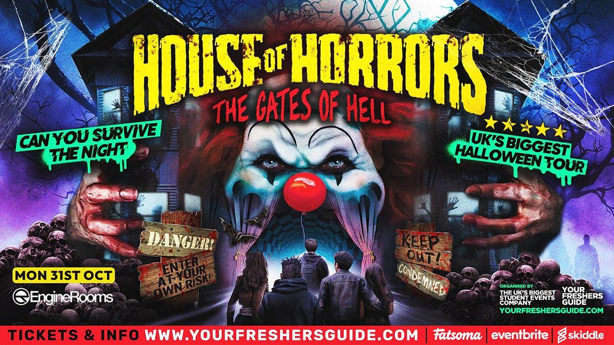 House of Horrors Engine Rooms Southampton Halloween 2022, Engine